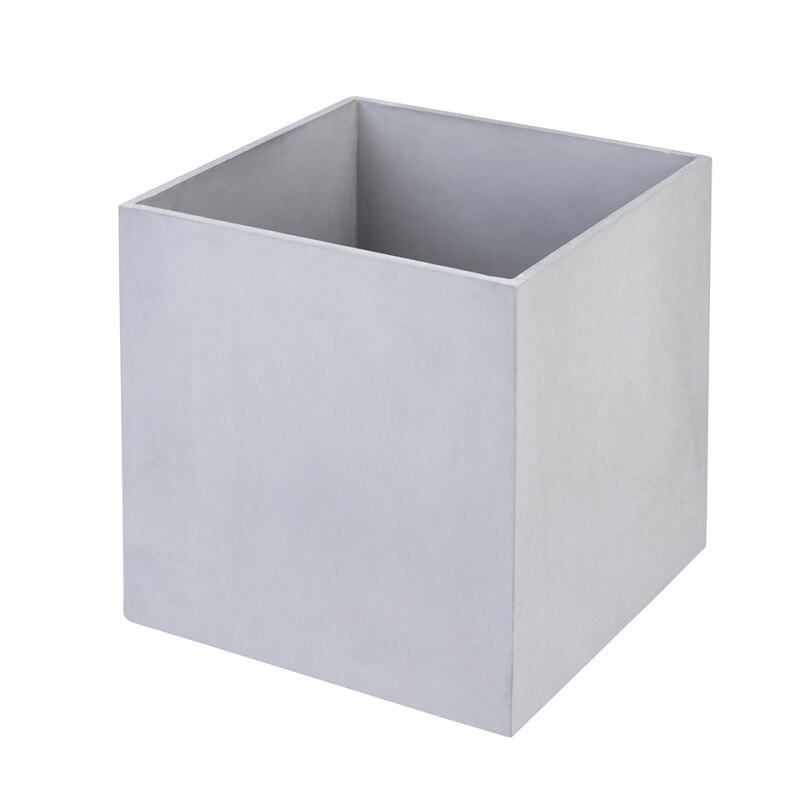 Jardinière en béton KUBE 45 Gris
