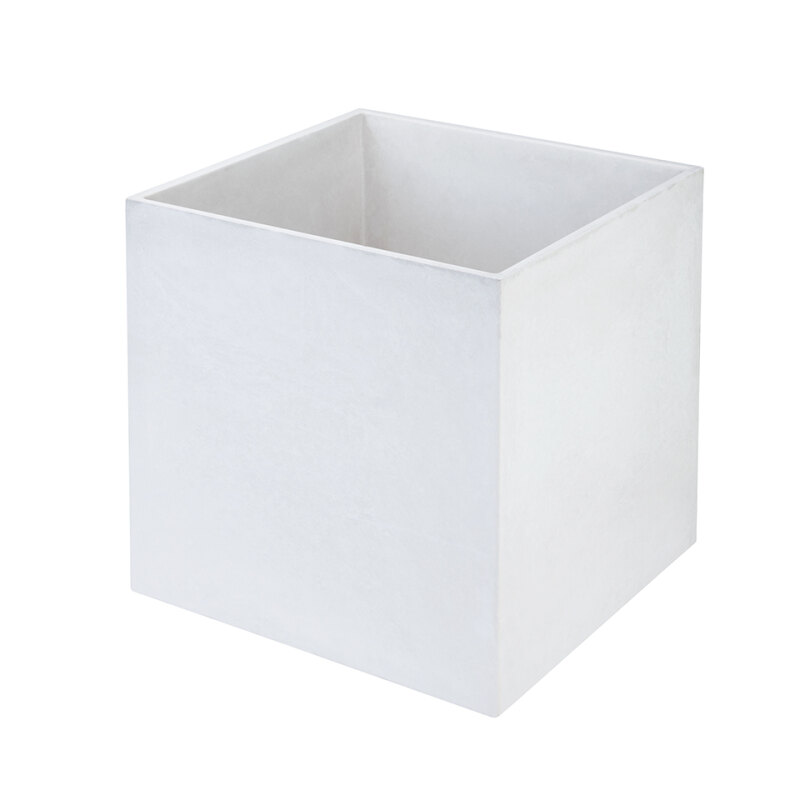 Jardinière en béton KUBE 60 Blanc