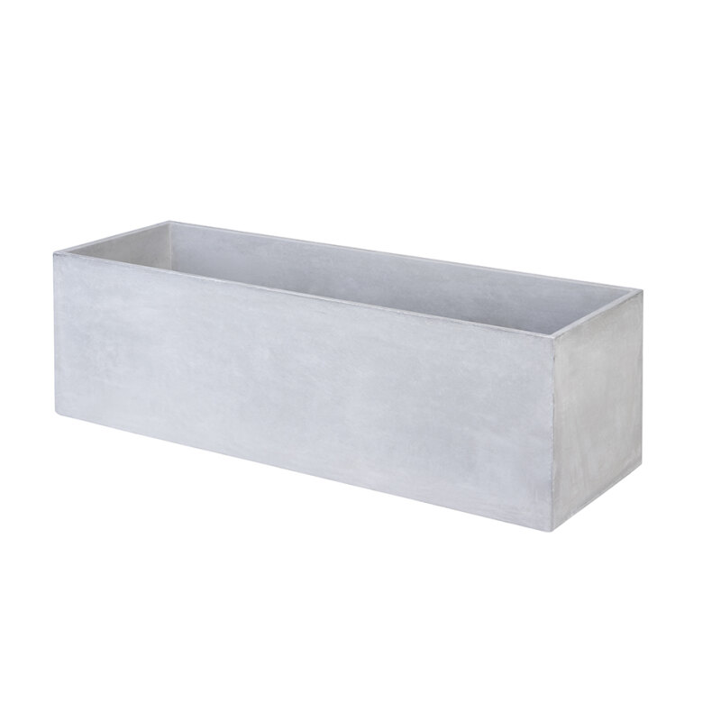 Jardinière en béton RETKUBE 120 Gris