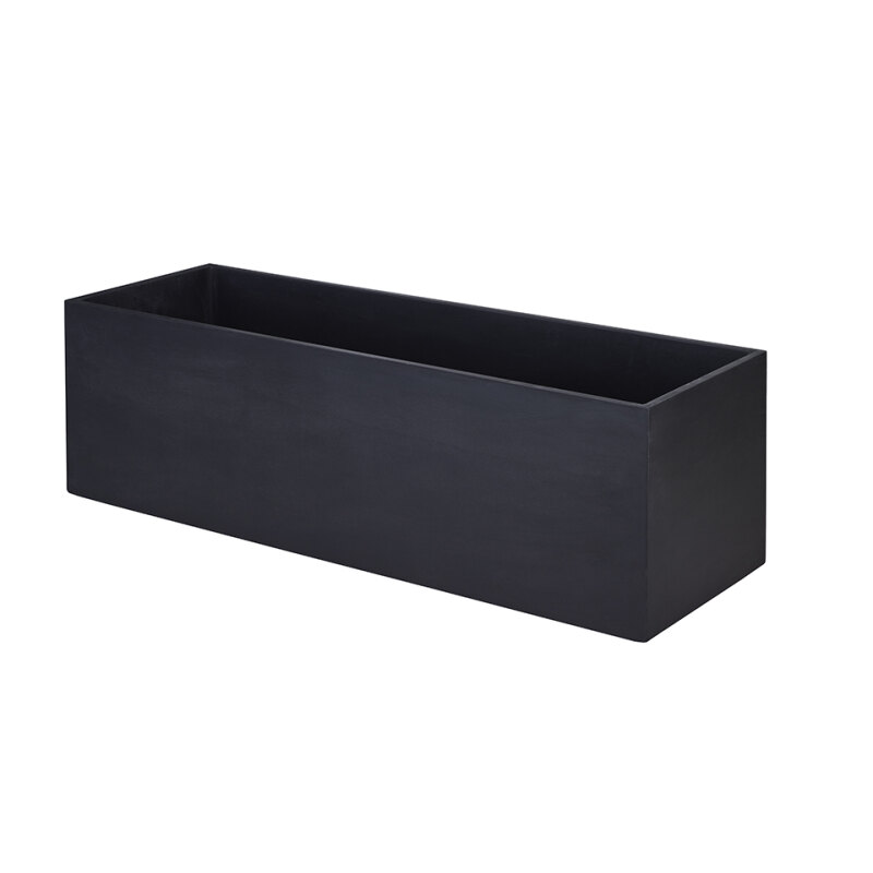 Jardinière en béton RETKUBE 120 Noir