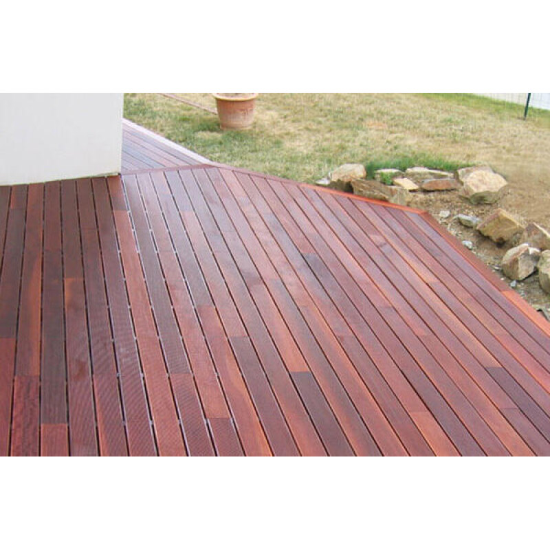 Lames PADOUK Lisse  - 21 mm Largeur 145 mm / Longueur 3.05 m